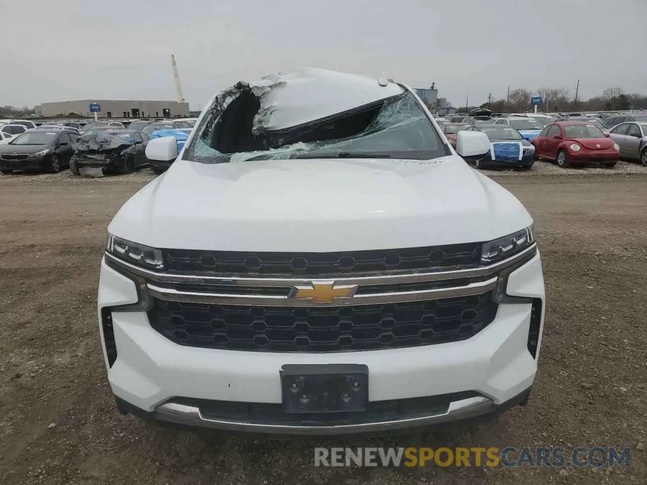 5 Photograph of a damaged car 1GNSKAED8MR304013 CHEVROLET SUBURBAN 2021
