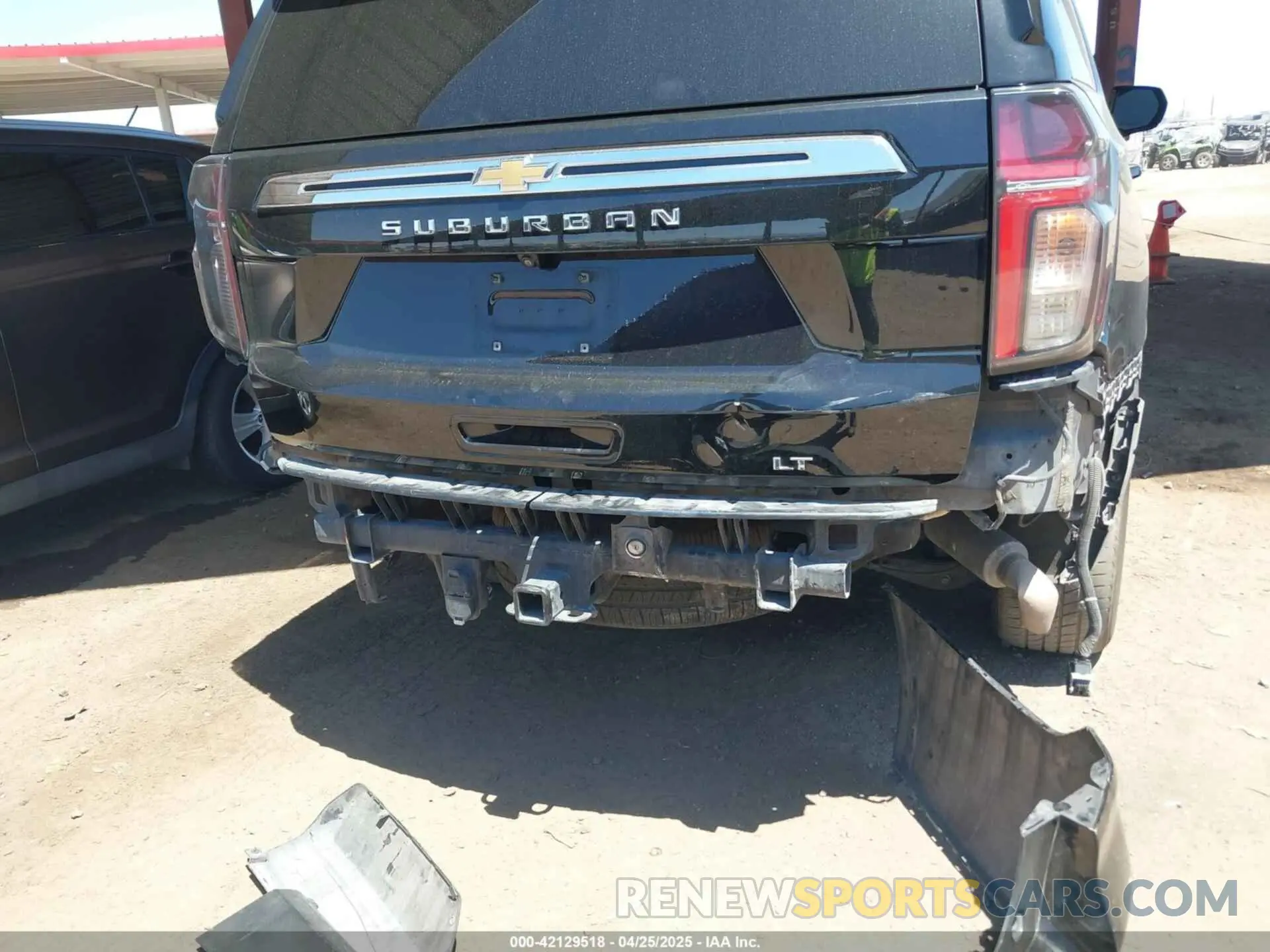 6 Фотография поврежденного автомобиля 1GNSKCKD0MR123858 CHEVROLET SUBURBAN 2021