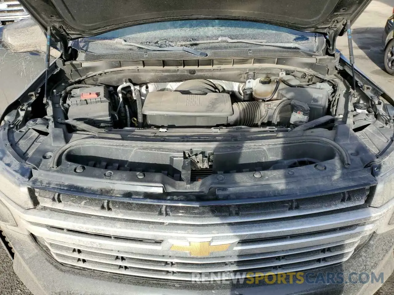 12 Photograph of a damaged car 1GNSKCKD8MR377611 CHEVROLET SUBURBAN 2021