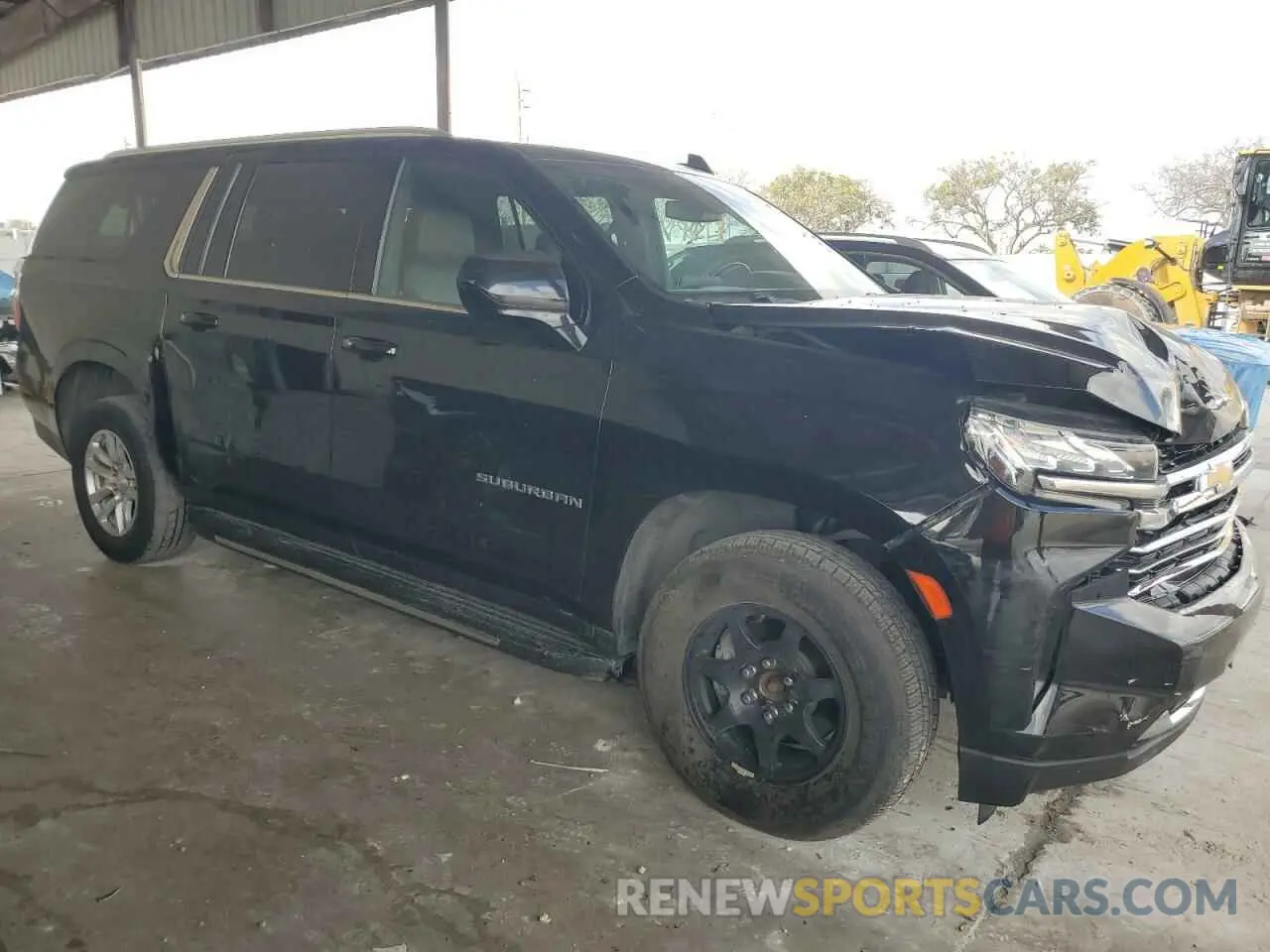 4 Фотография поврежденного автомобиля 1GNSKCKDXMR271063 CHEVROLET SUBURBAN 2021