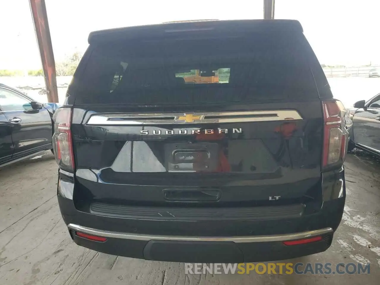 6 Фотография поврежденного автомобиля 1GNSKCKDXMR271063 CHEVROLET SUBURBAN 2021