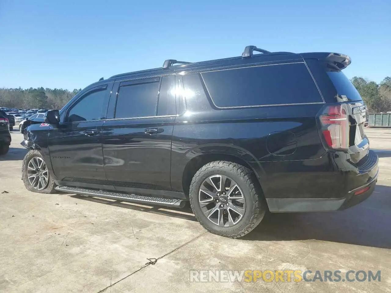 2 Фотография поврежденного автомобиля 1GNSKDKD2MR165986 CHEVROLET SUBURBAN 2021
