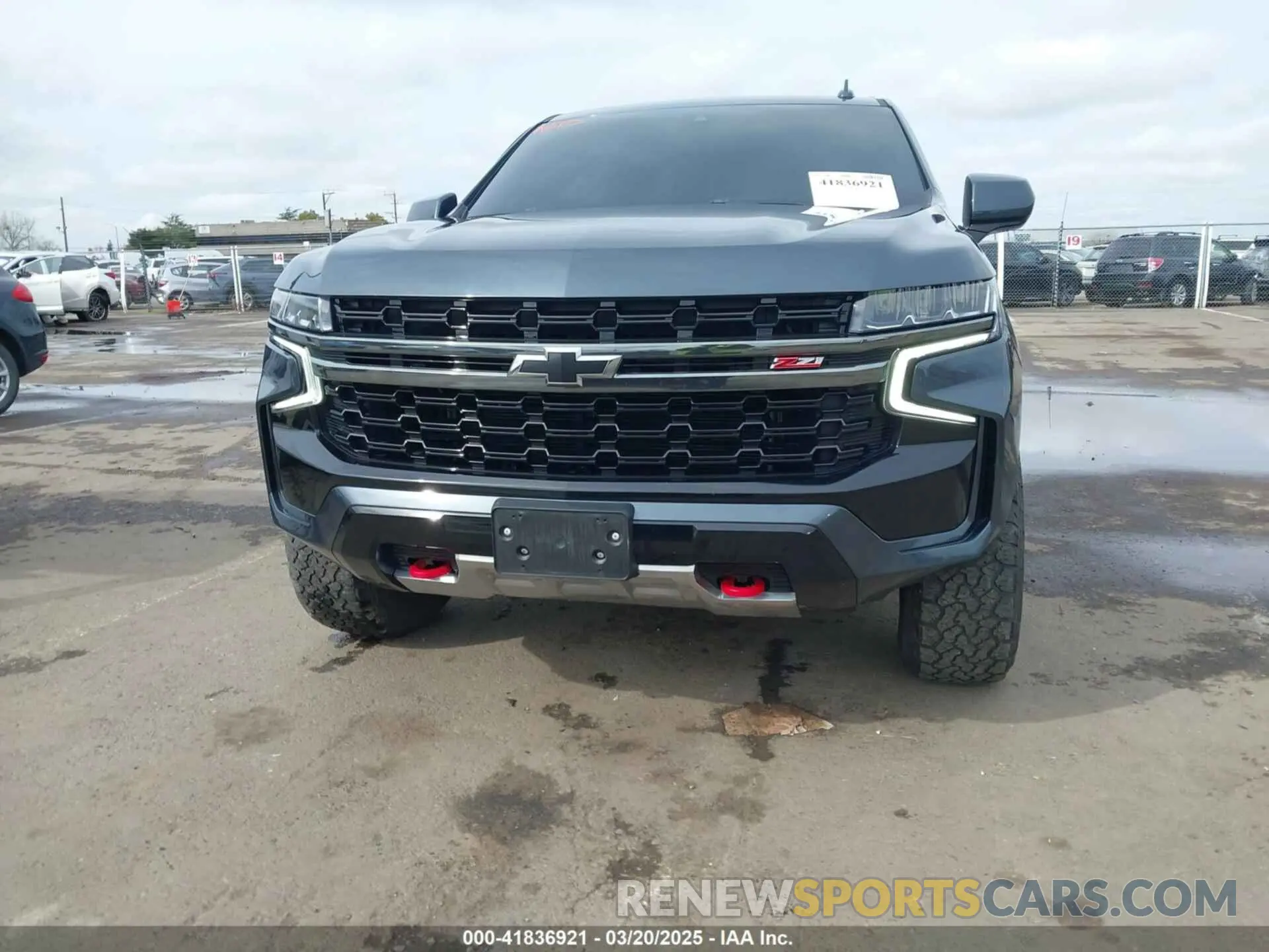 12 Photograph of a damaged car 1GNSKDKD2MR379098 CHEVROLET SUBURBAN 2021