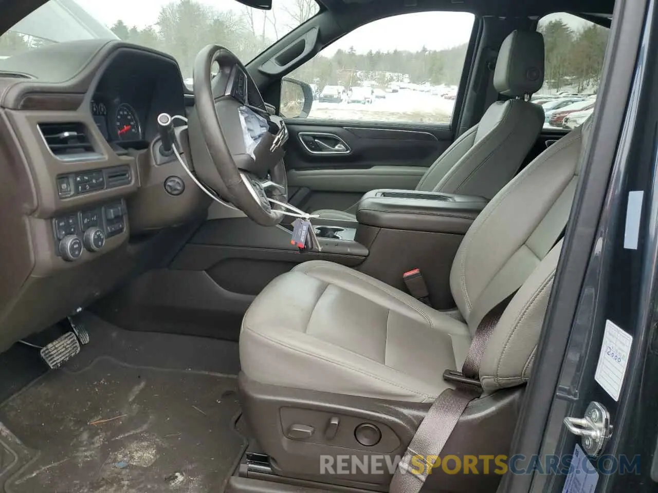 7 Фотография поврежденного автомобиля 1GNSKDKD3MR342013 CHEVROLET SUBURBAN 2021