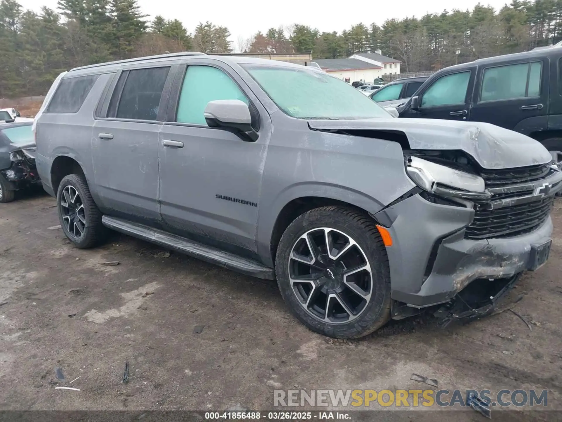 13 Фотография поврежденного автомобиля 1GNSKEKD3MR176629 CHEVROLET SUBURBAN 2021