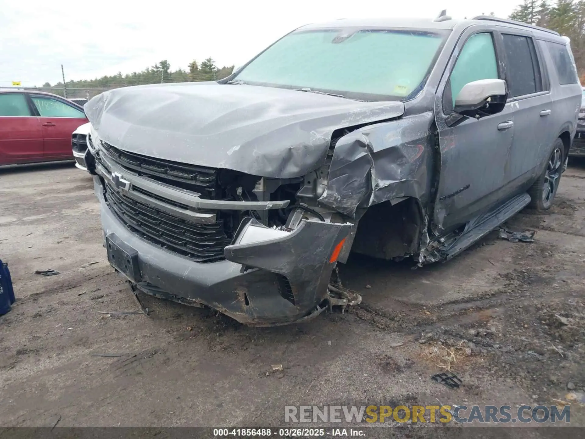 6 Фотография поврежденного автомобиля 1GNSKEKD3MR176629 CHEVROLET SUBURBAN 2021