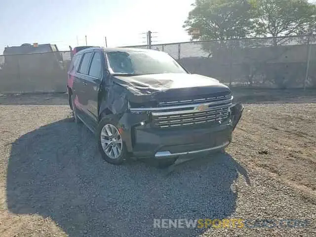 14 Photograph of a damaged car 1GNSKFKD0MR492754 CHEVROLET SUBURBAN 2021