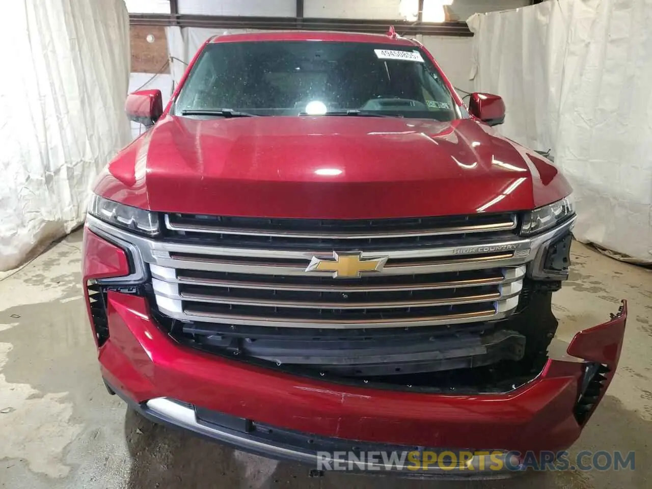 5 Photograph of a damaged car 1GNSKGKL7MR144513 CHEVROLET SUBURBAN 2021