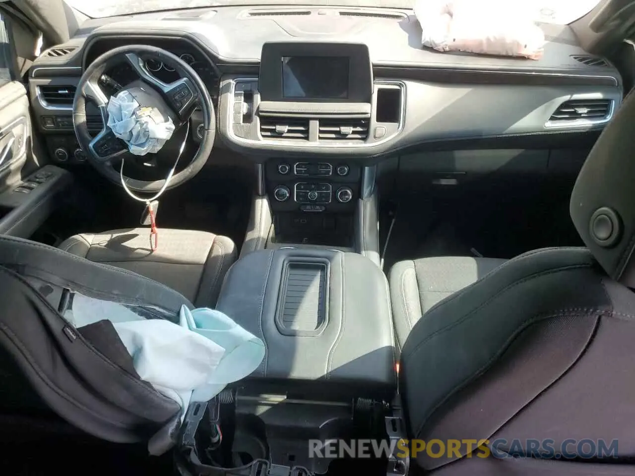 8 Фотография поврежденного автомобиля 1GNSCBKD0NR265992 CHEVROLET SUBURBAN 2022