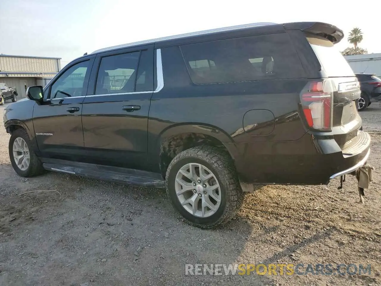 2 Фотография поврежденного автомобиля 1GNSCCKD5NR121005 CHEVROLET SUBURBAN 2022