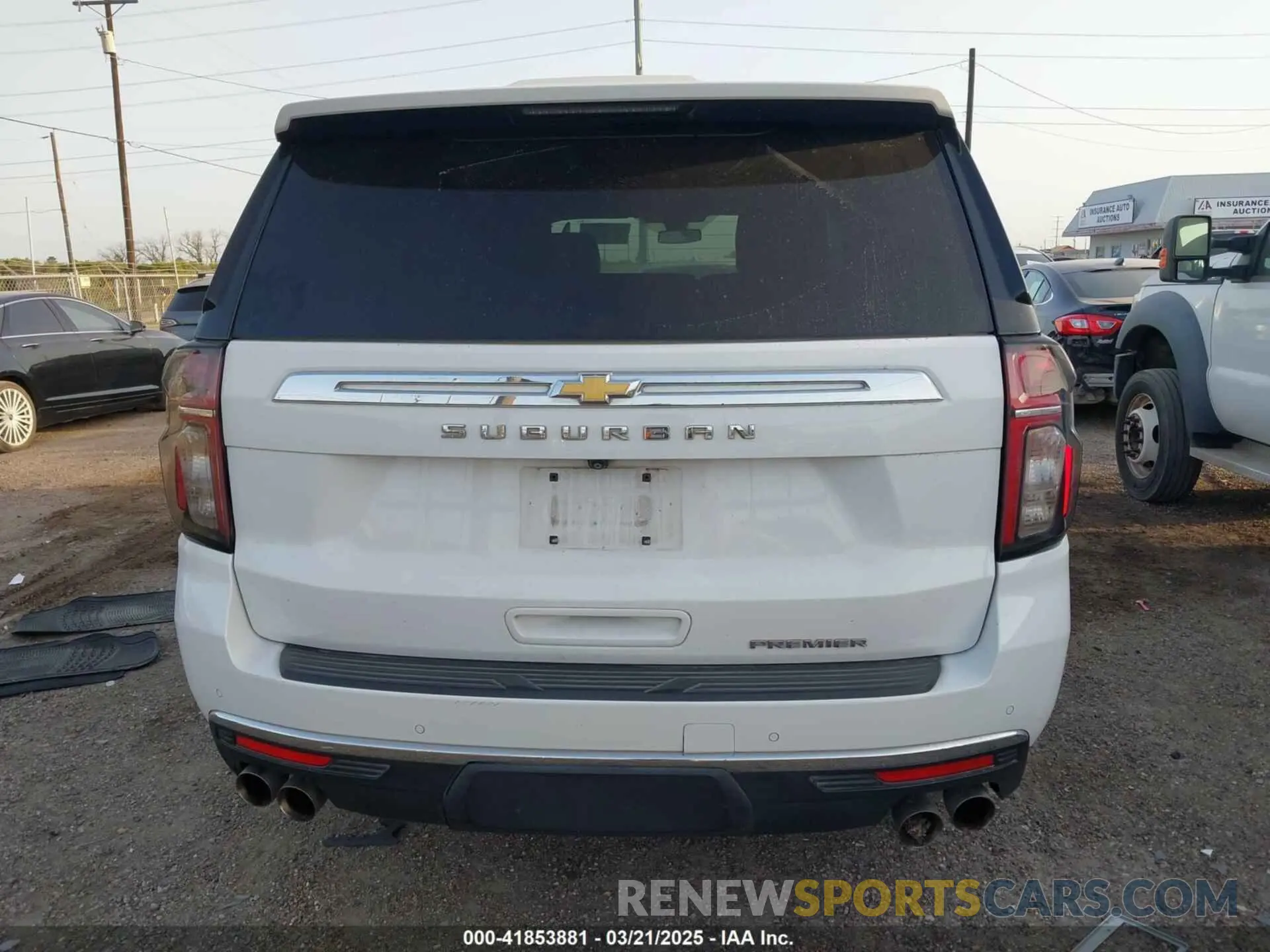 16 Photograph of a damaged car 1GNSCFKDXNR180648 CHEVROLET SUBURBAN 2022