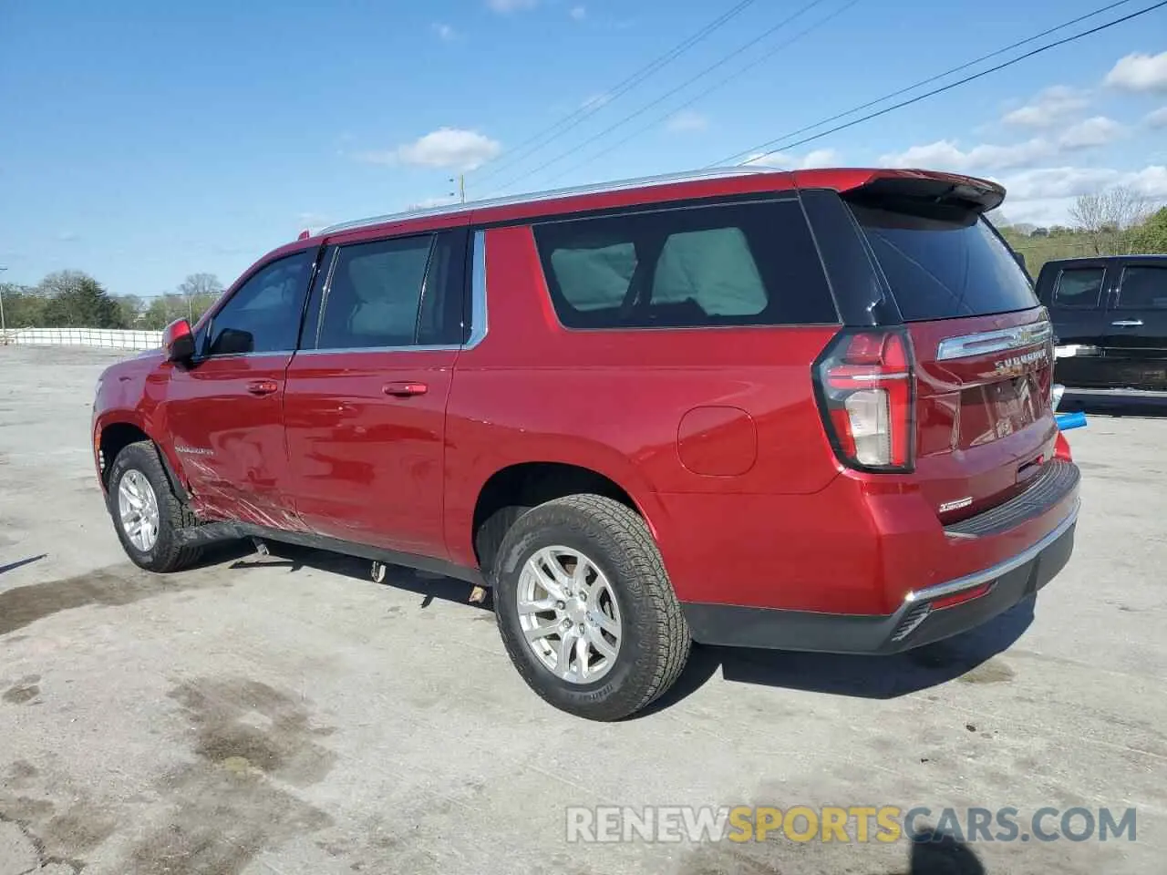 2 Фотография поврежденного автомобиля 1GNSKCKD1NR161696 CHEVROLET SUBURBAN 2022