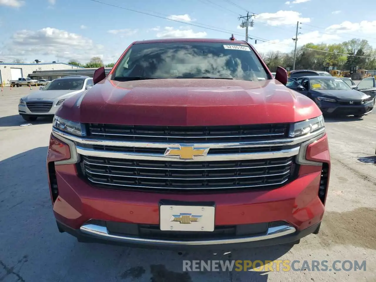 5 Фотография поврежденного автомобиля 1GNSKCKD1NR161696 CHEVROLET SUBURBAN 2022
