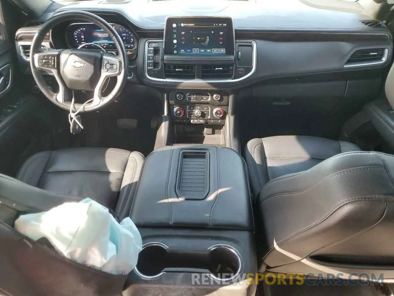 8 Фотография поврежденного автомобиля 1GNSKCKD1NR161696 CHEVROLET SUBURBAN 2022