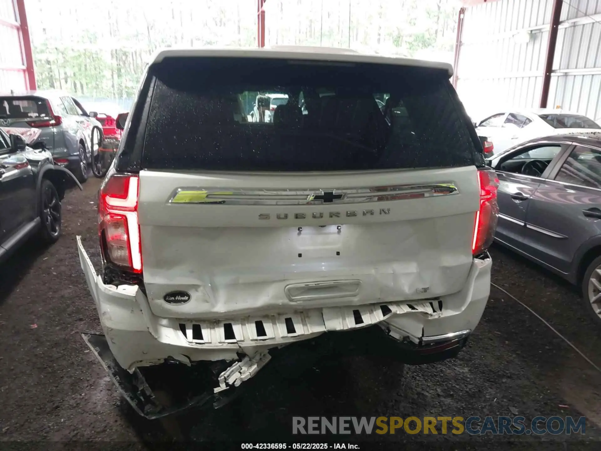 16 Фотография поврежденного автомобиля 1GNSKCKD7NR235784 CHEVROLET SUBURBAN 2022