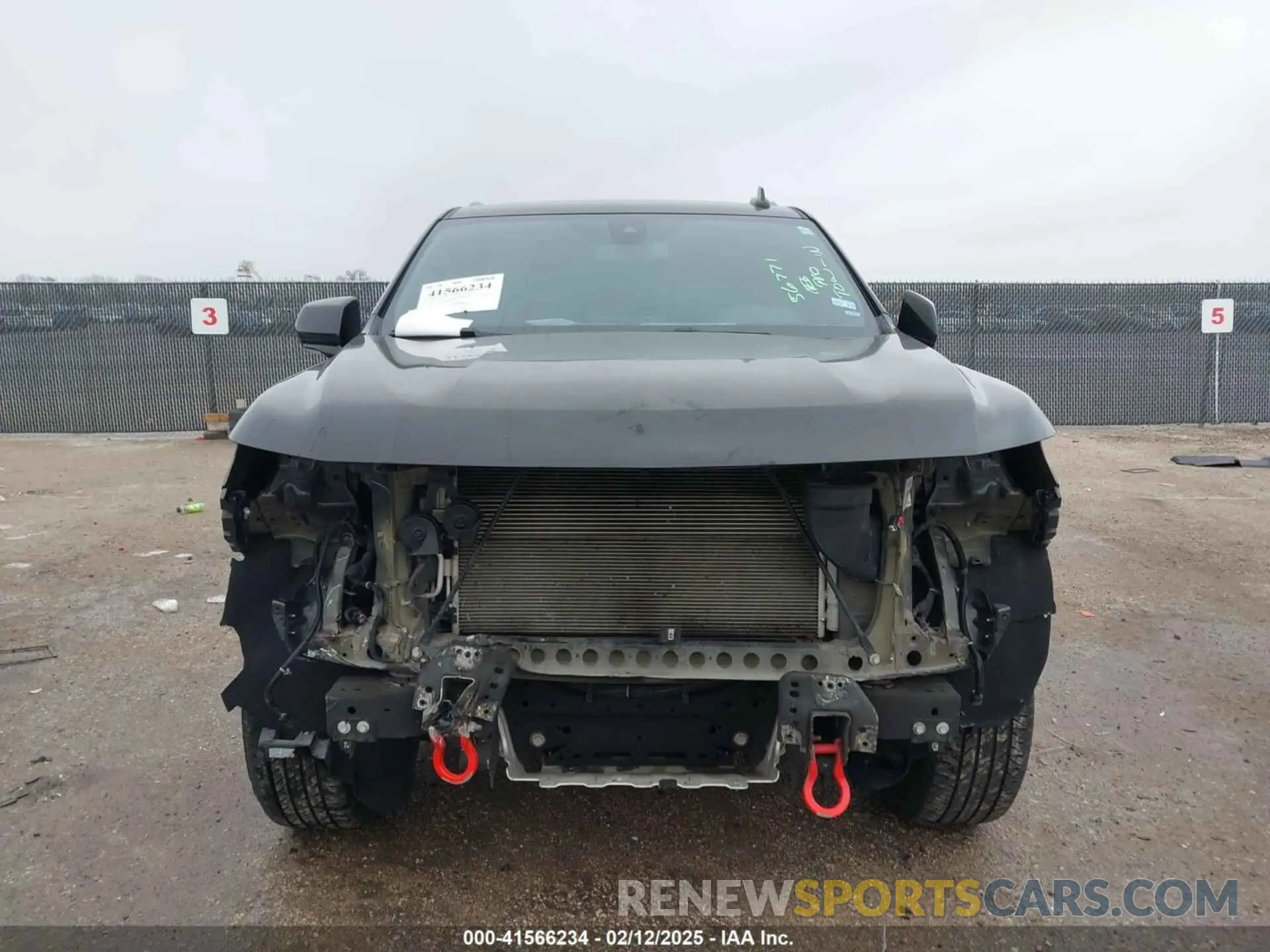 12 Photograph of a damaged car 1GNSKDKD3NR251387 CHEVROLET SUBURBAN 2022