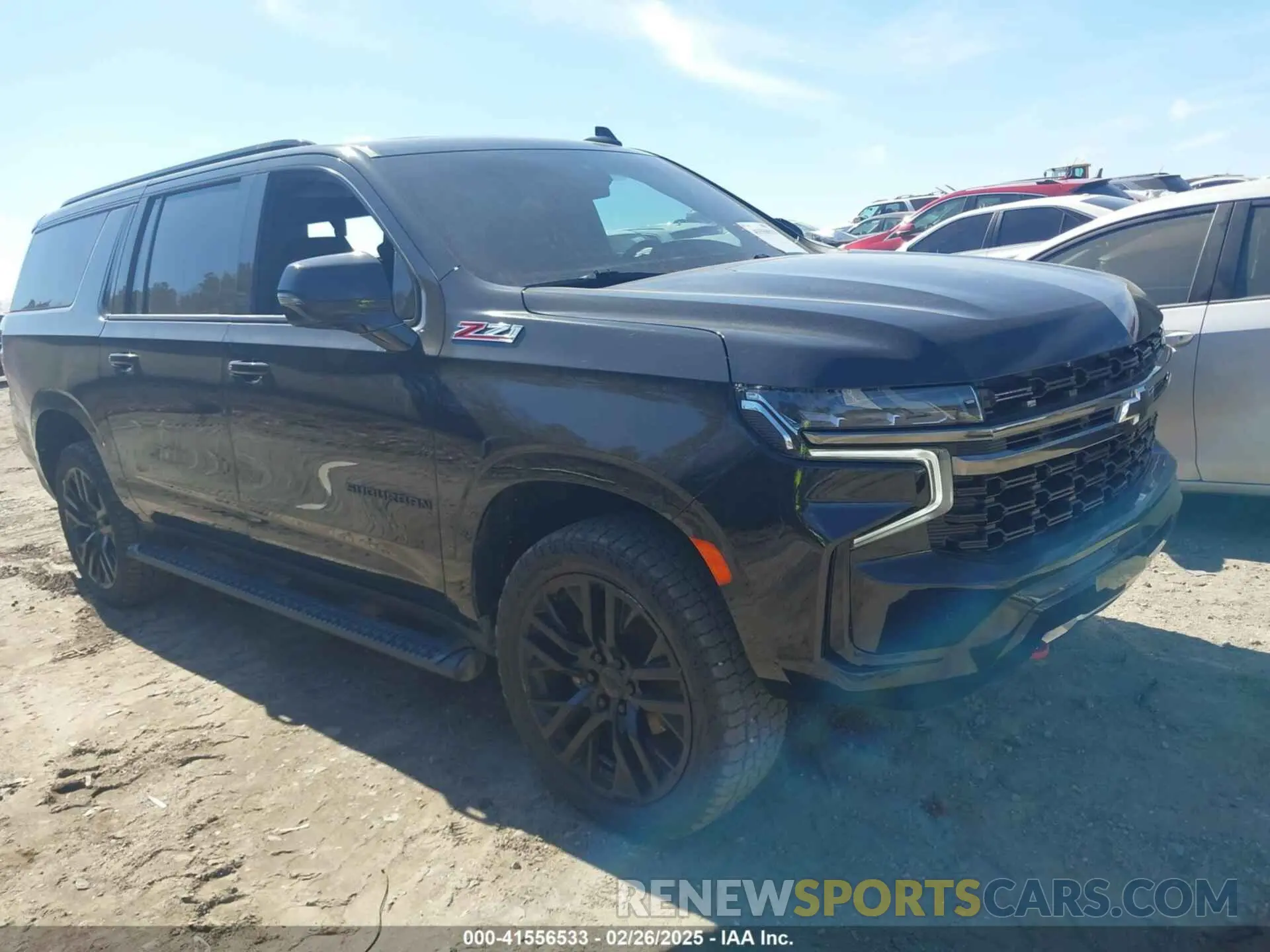 1 Photograph of a damaged car 1GNSKDKD5NR110949 CHEVROLET SUBURBAN 2022