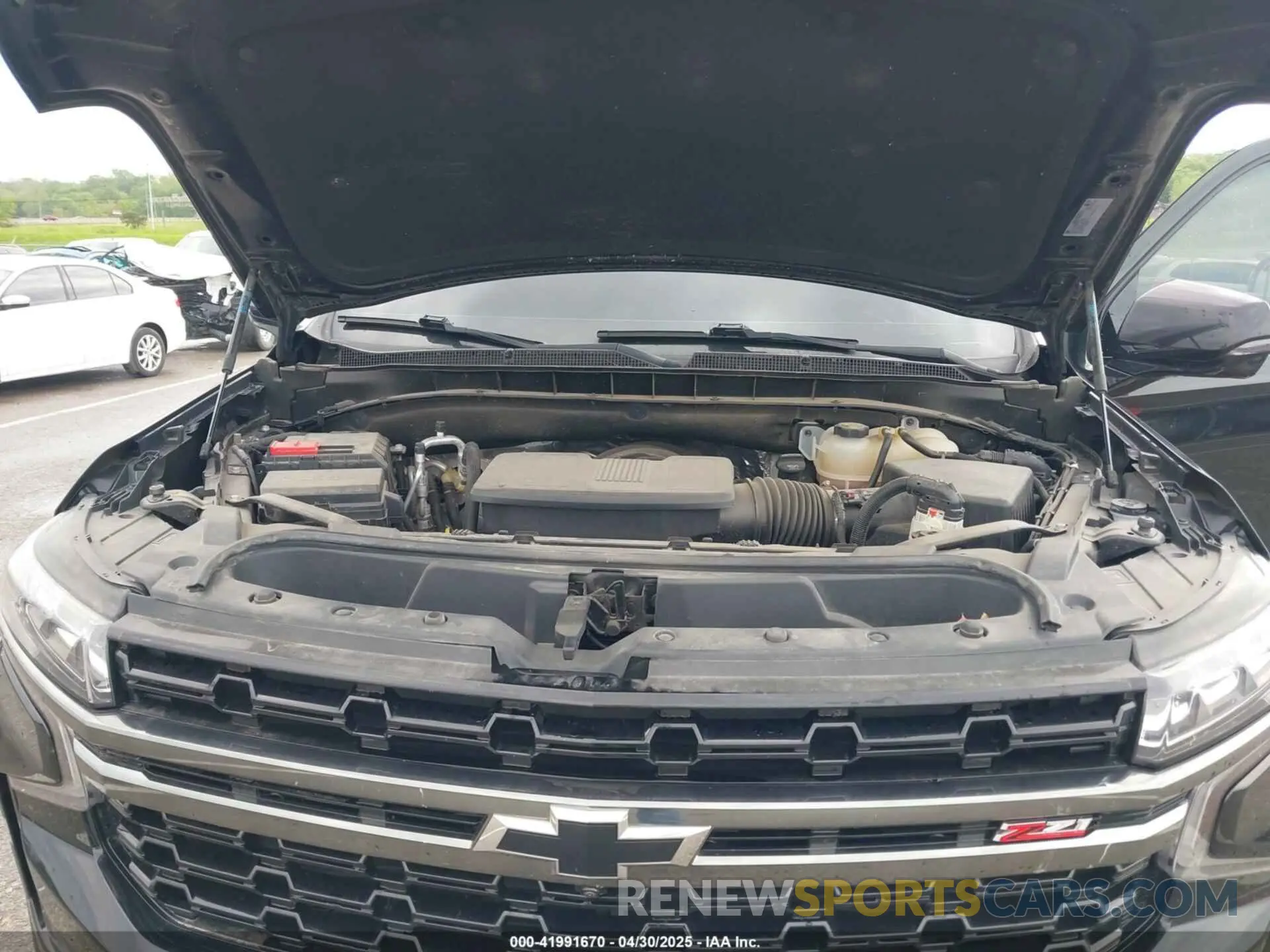 10 Photograph of a damaged car 1GNSKDKD7NR151681 CHEVROLET SUBURBAN 2022