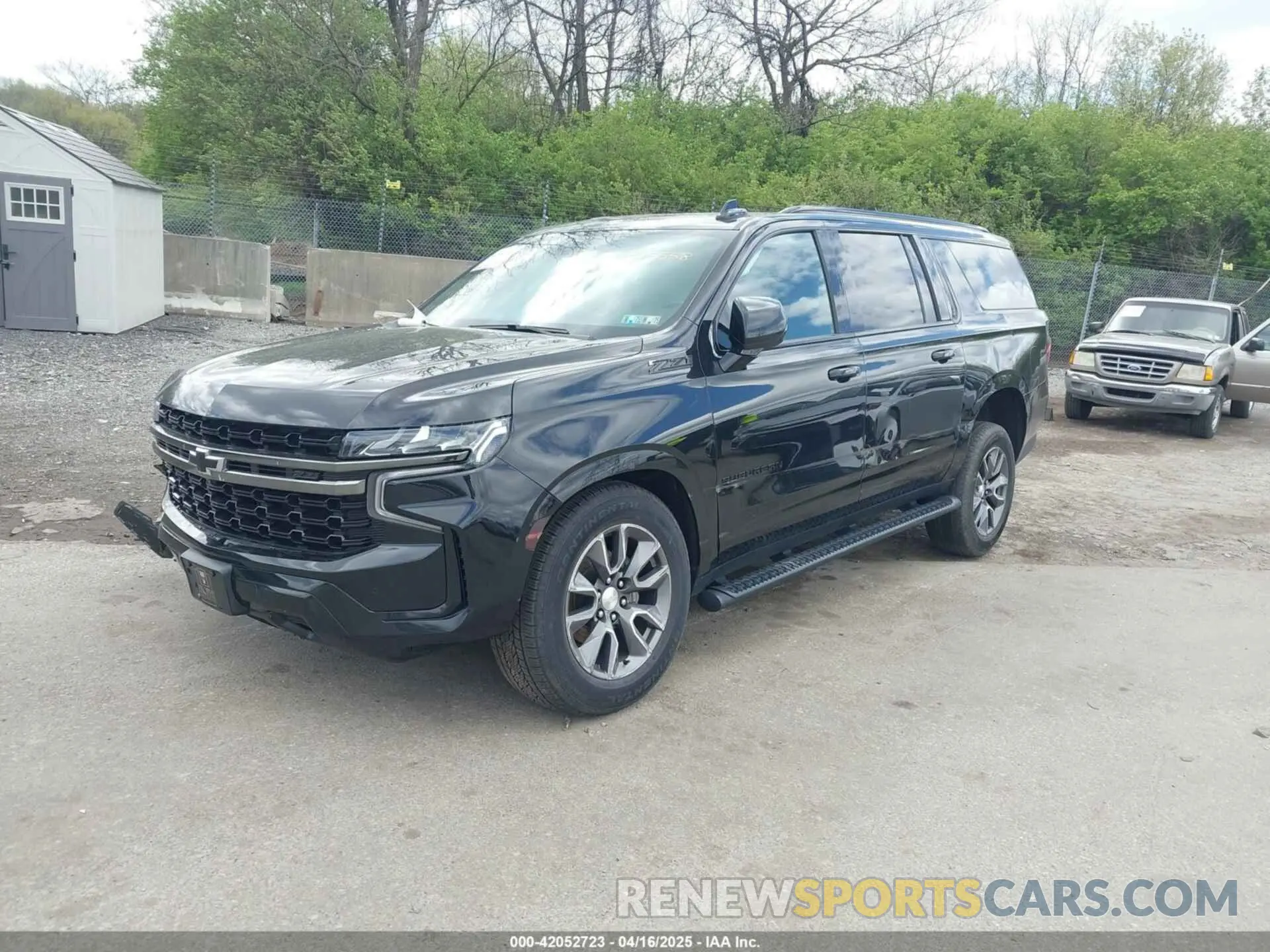 2 Фотография поврежденного автомобиля 1GNSKDKD8NR313558 CHEVROLET SUBURBAN 2022