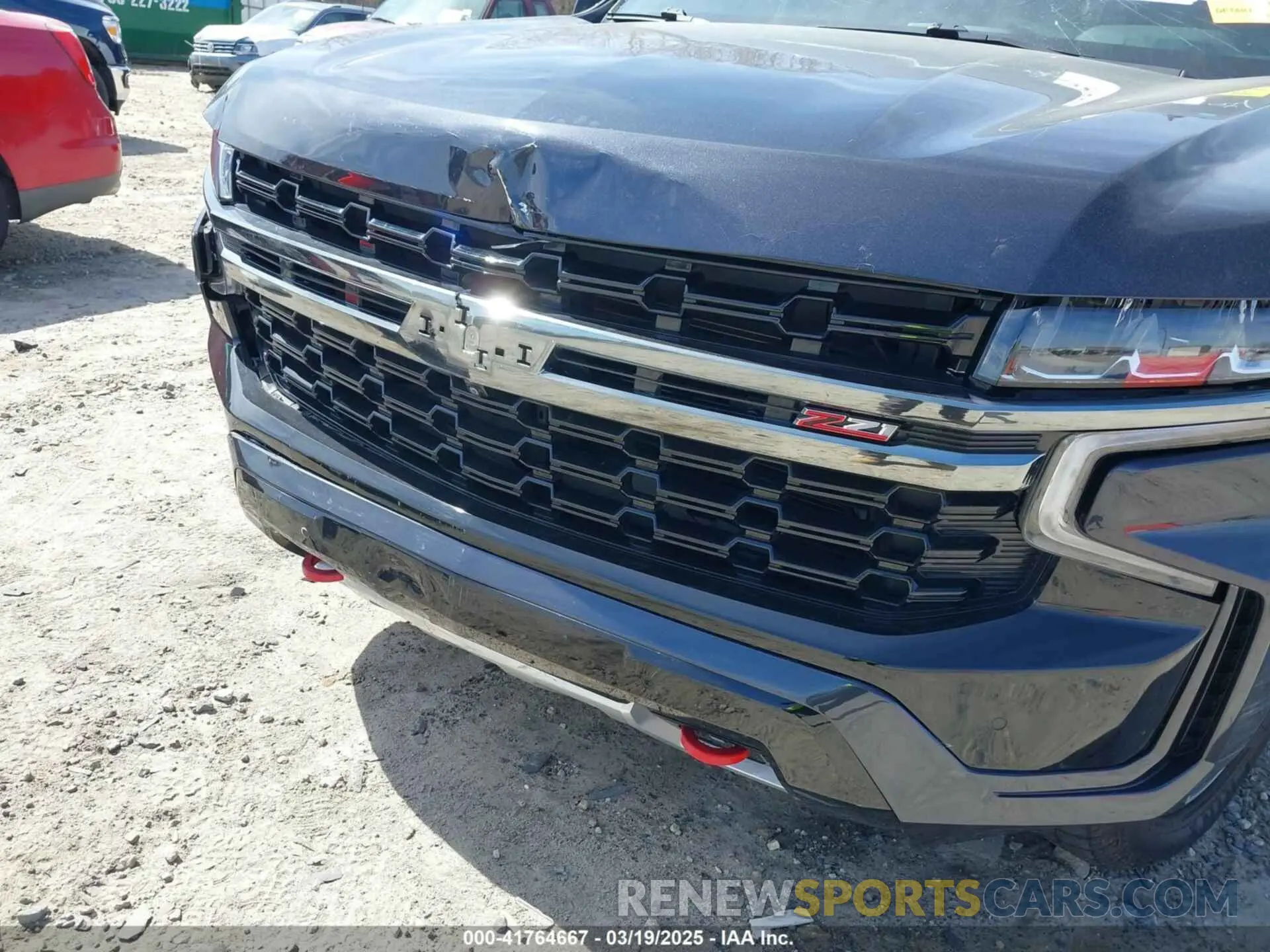 17 Photograph of a damaged car 1GNSKDKL2NR337801 CHEVROLET SUBURBAN 2022