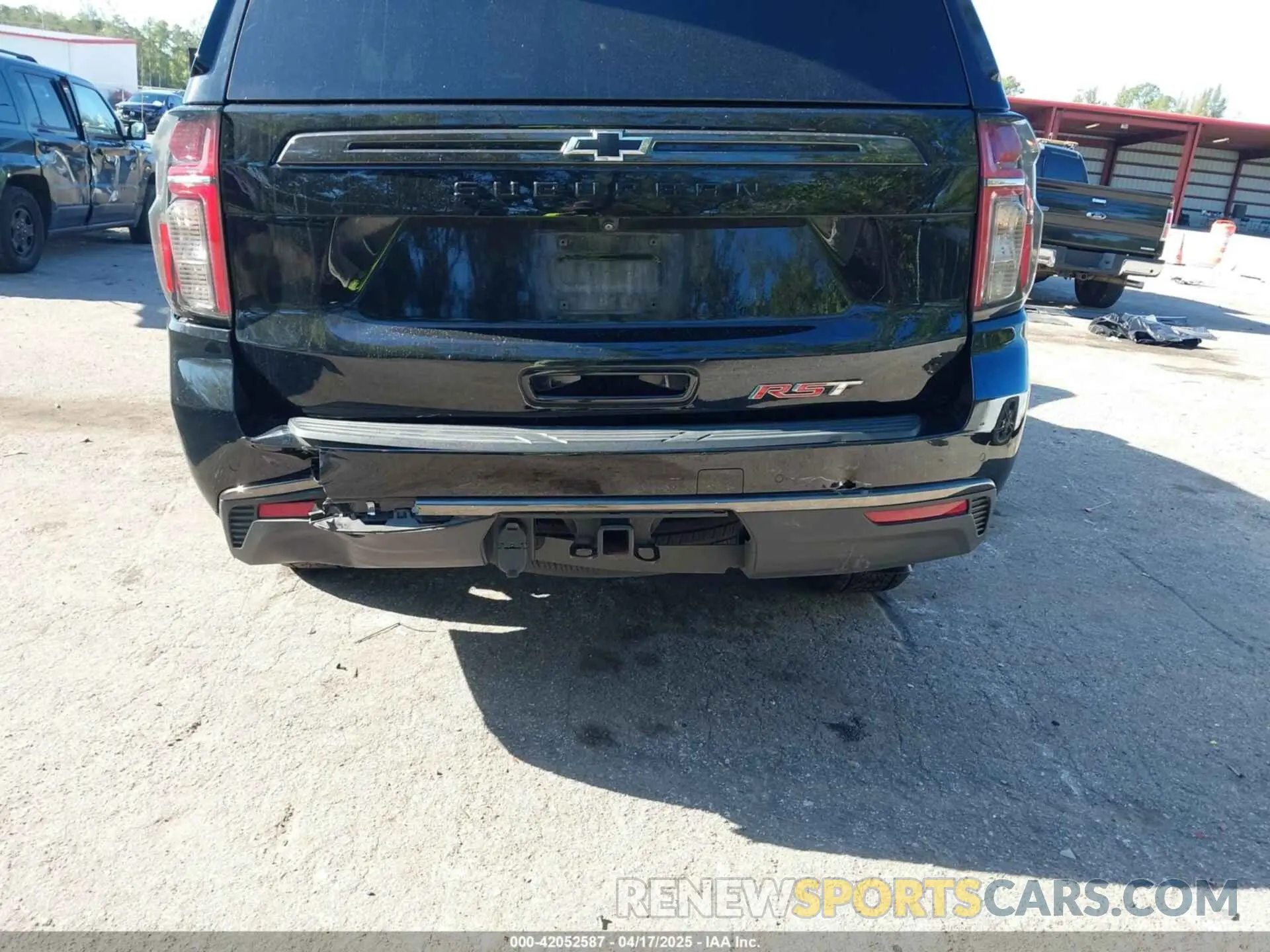 6 Photograph of a damaged car 1GNSKEKD0NR149230 CHEVROLET SUBURBAN 2022