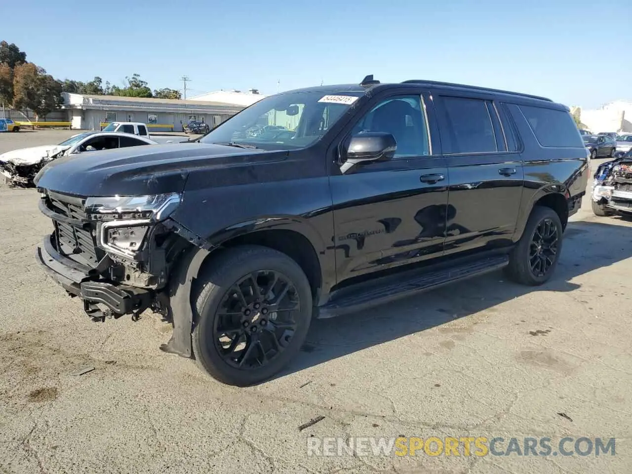 1 Photograph of a damaged car 1GNSKEKD0NR296633 CHEVROLET SUBURBAN 2022