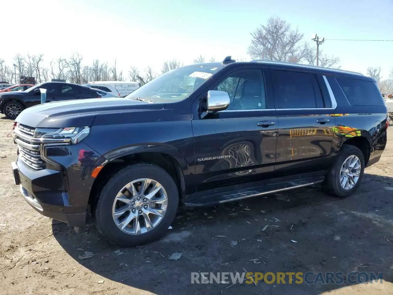 1 Photograph of a damaged car 1GNSKFKD5NR210805 CHEVROLET SUBURBAN 2022