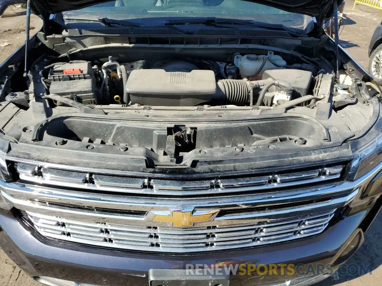 12 Photograph of a damaged car 1GNSKFKD5NR210805 CHEVROLET SUBURBAN 2022