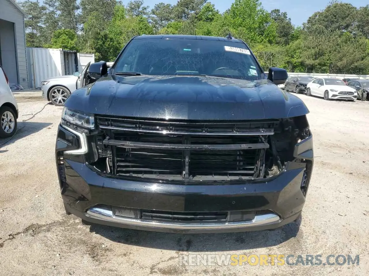 5 Photograph of a damaged car 1GNSCCKD1PR412085 CHEVROLET SUBURBAN 2023
