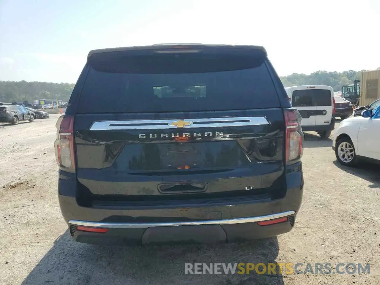 6 Photograph of a damaged car 1GNSCCKD1PR412085 CHEVROLET SUBURBAN 2023