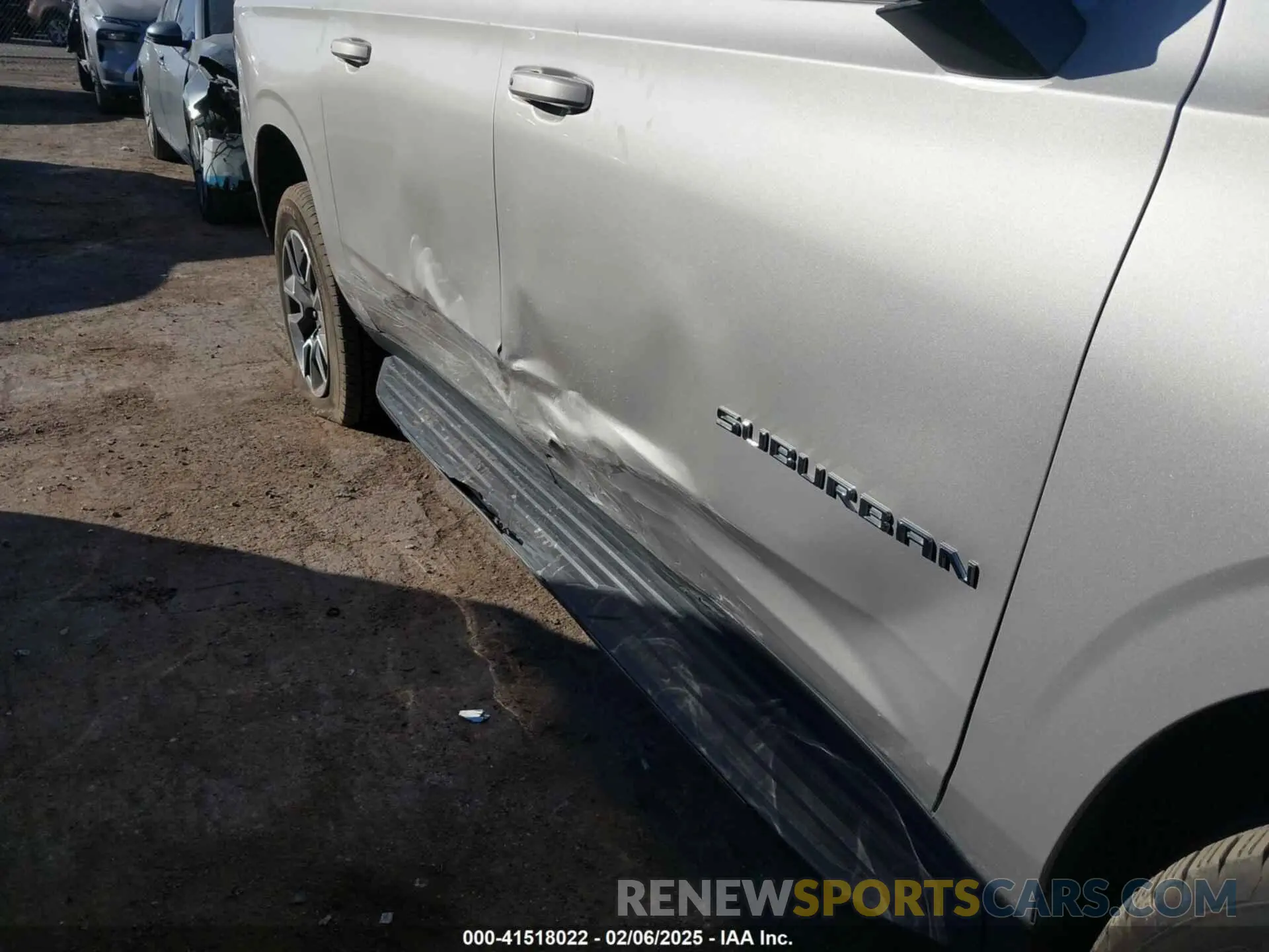 6 Photograph of a damaged car 1GNSCCKD2PR522272 CHEVROLET SUBURBAN 2023