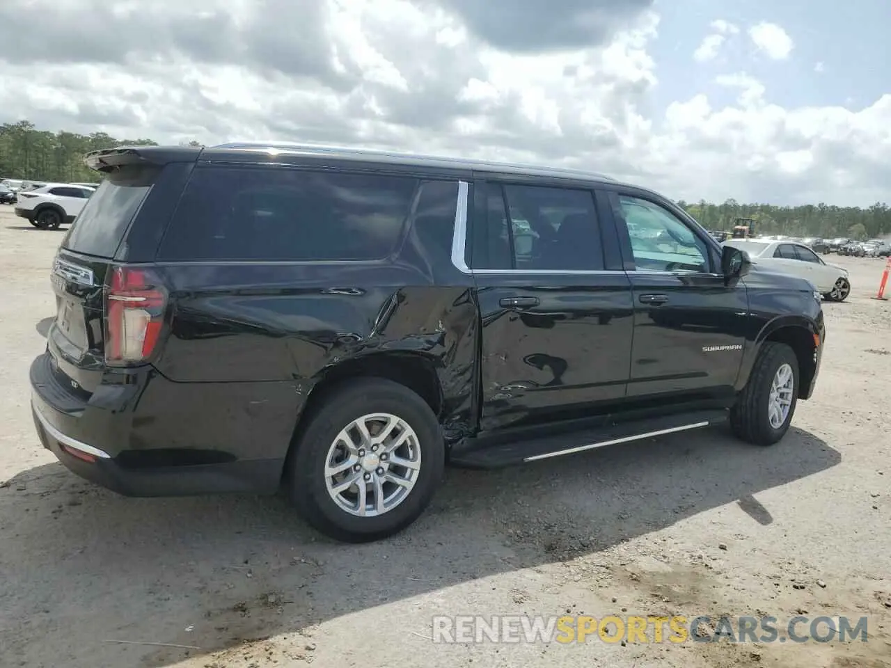3 Фотография поврежденного автомобиля 1GNSCCKD3PR320072 CHEVROLET SUBURBAN 2023