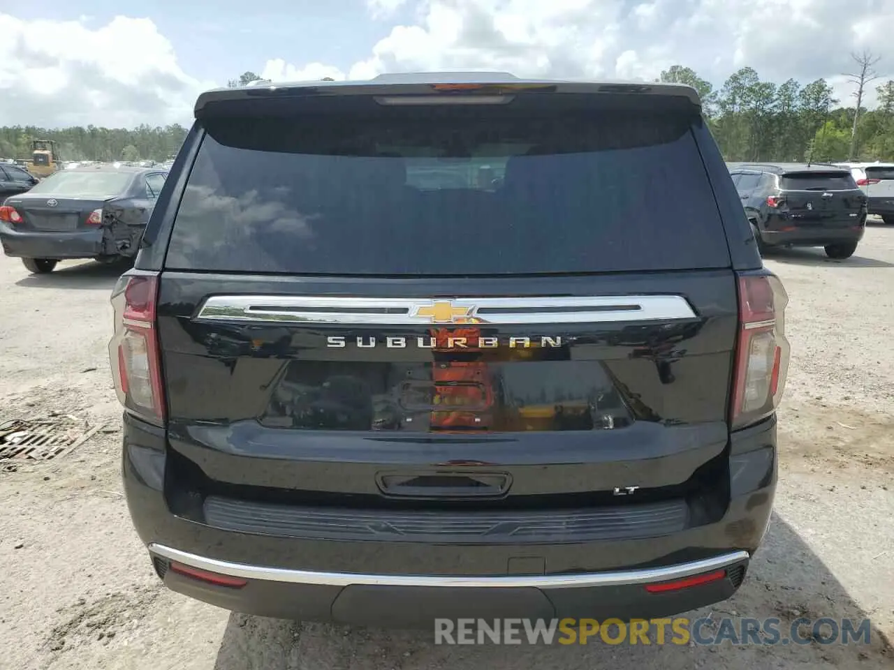 6 Фотография поврежденного автомобиля 1GNSCCKD3PR320072 CHEVROLET SUBURBAN 2023