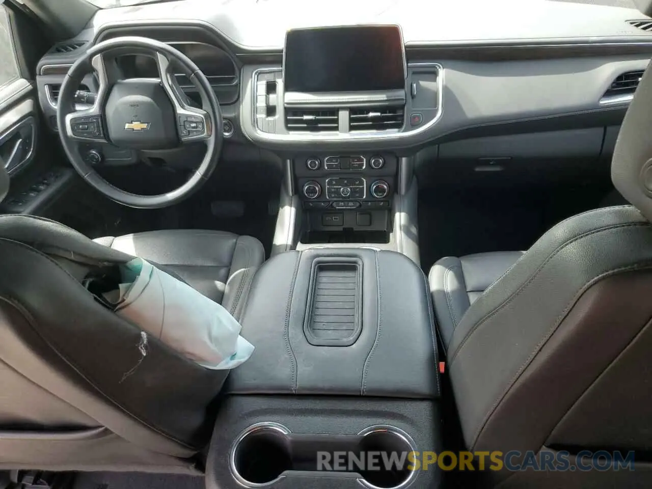8 Фотография поврежденного автомобиля 1GNSCCKD3PR320072 CHEVROLET SUBURBAN 2023