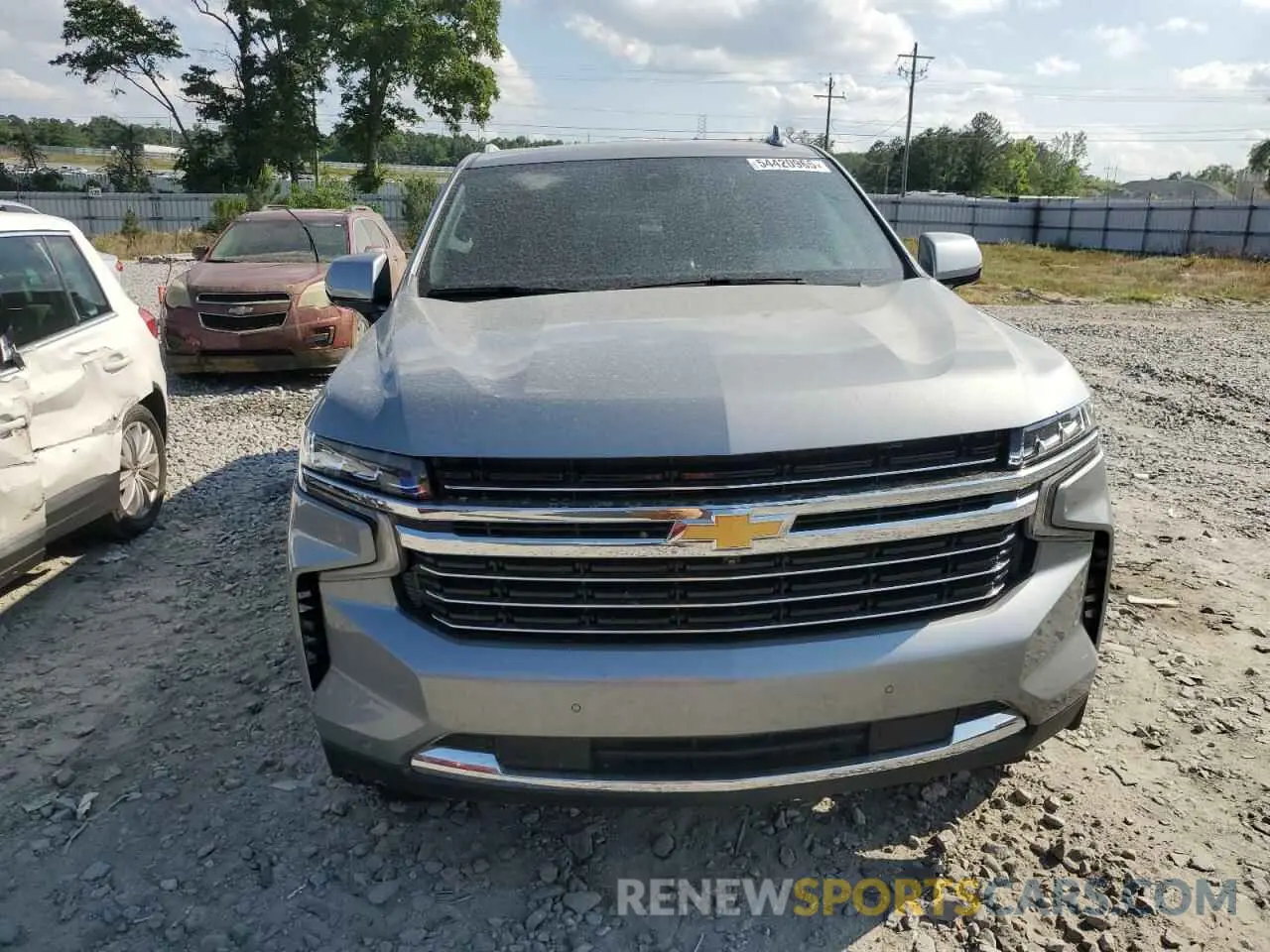 5 Фотография поврежденного автомобиля 1GNSCCKDXPR530328 CHEVROLET SUBURBAN 2023