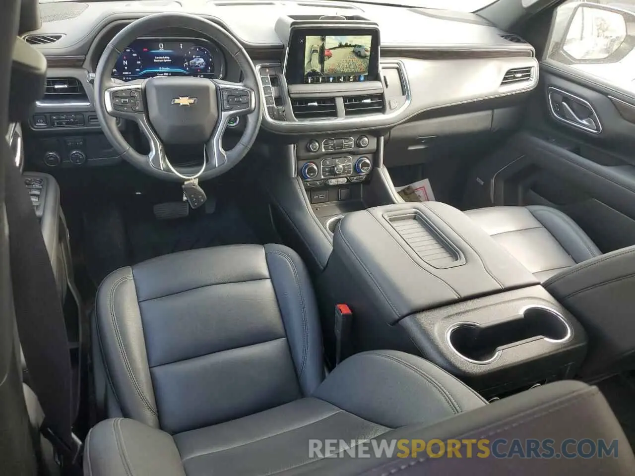 8 Фотография поврежденного автомобиля 1GNSCCKDXPR530328 CHEVROLET SUBURBAN 2023