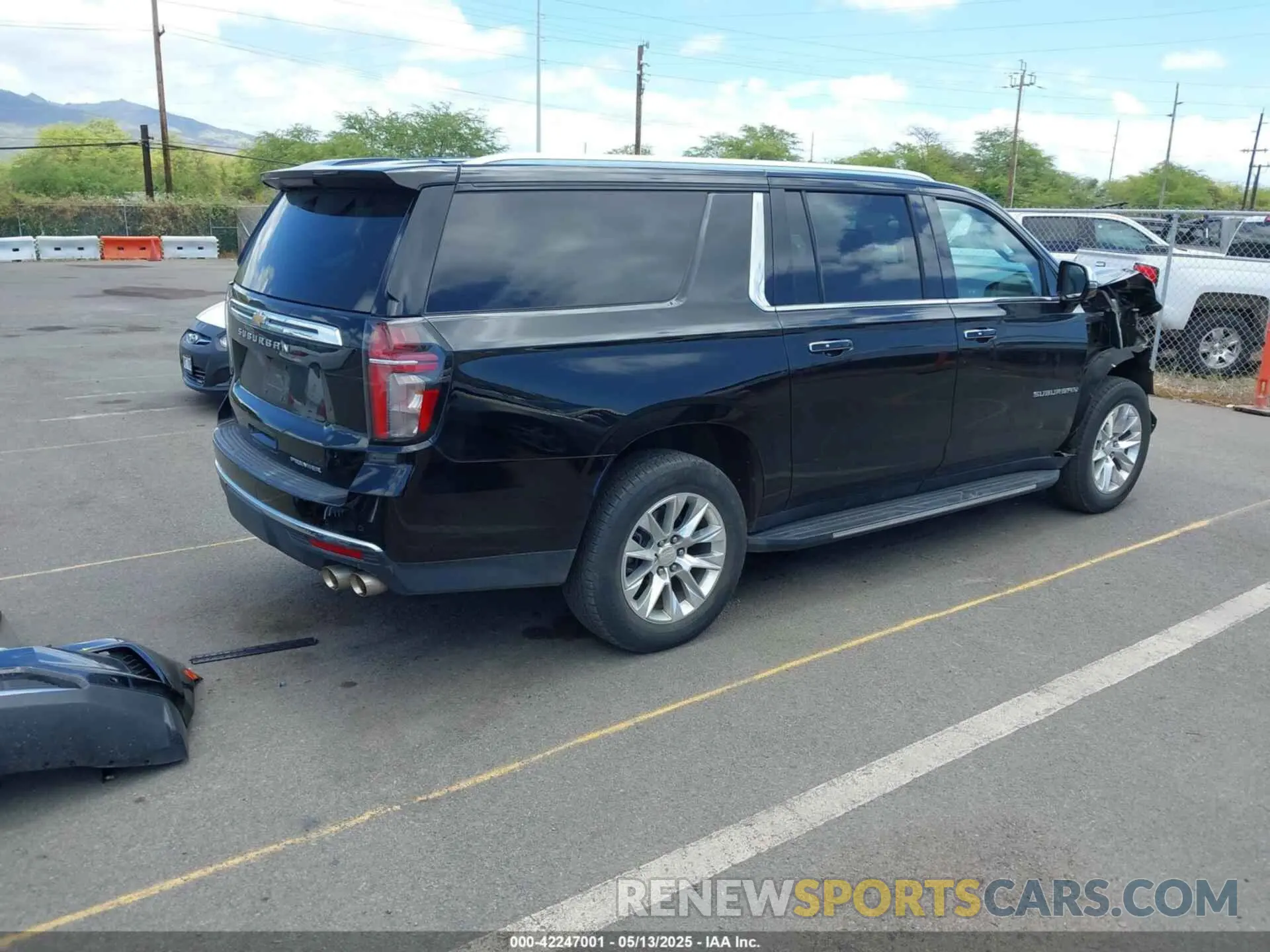 4 Фотография поврежденного автомобиля 1GNSCFKD1PR410564 CHEVROLET SUBURBAN 2023