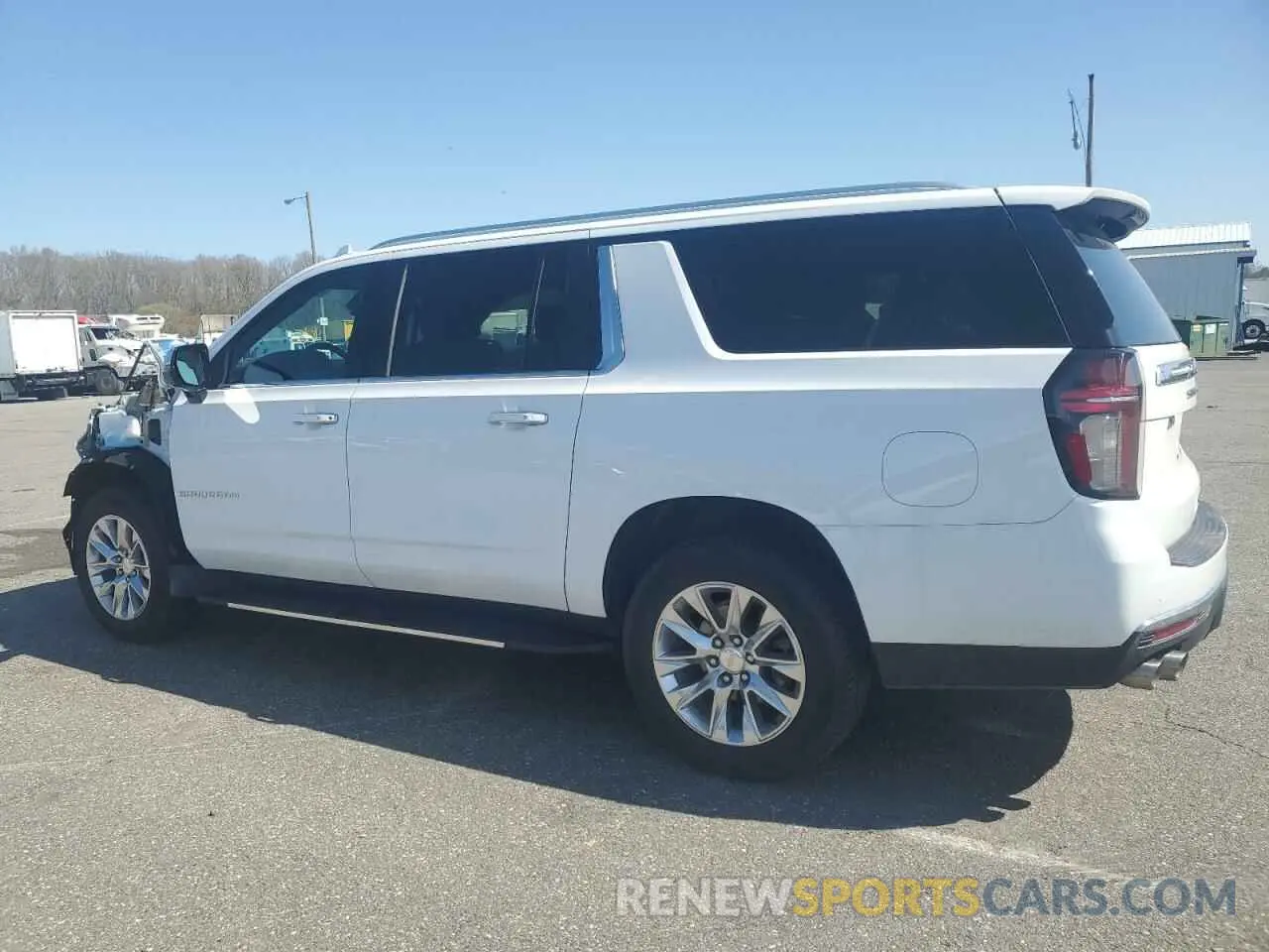 2 Фотография поврежденного автомобиля 1GNSCFKD2PR299653 CHEVROLET SUBURBAN 2023