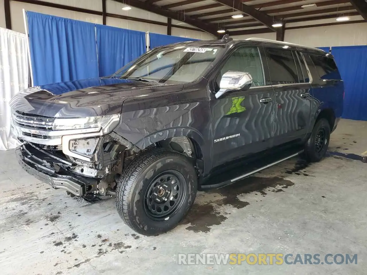 1 Photograph of a damaged car 1GNSCFKD3PR422781 CHEVROLET SUBURBAN 2023