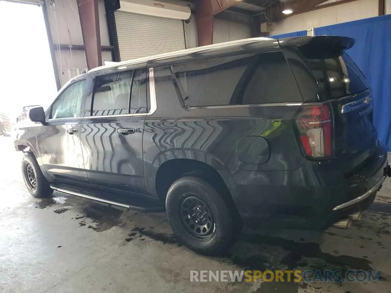 2 Photograph of a damaged car 1GNSCFKD3PR422781 CHEVROLET SUBURBAN 2023