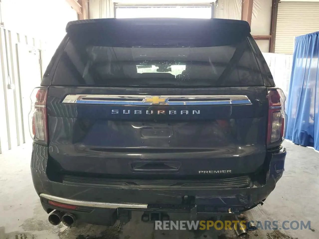 6 Photograph of a damaged car 1GNSCFKD3PR422781 CHEVROLET SUBURBAN 2023