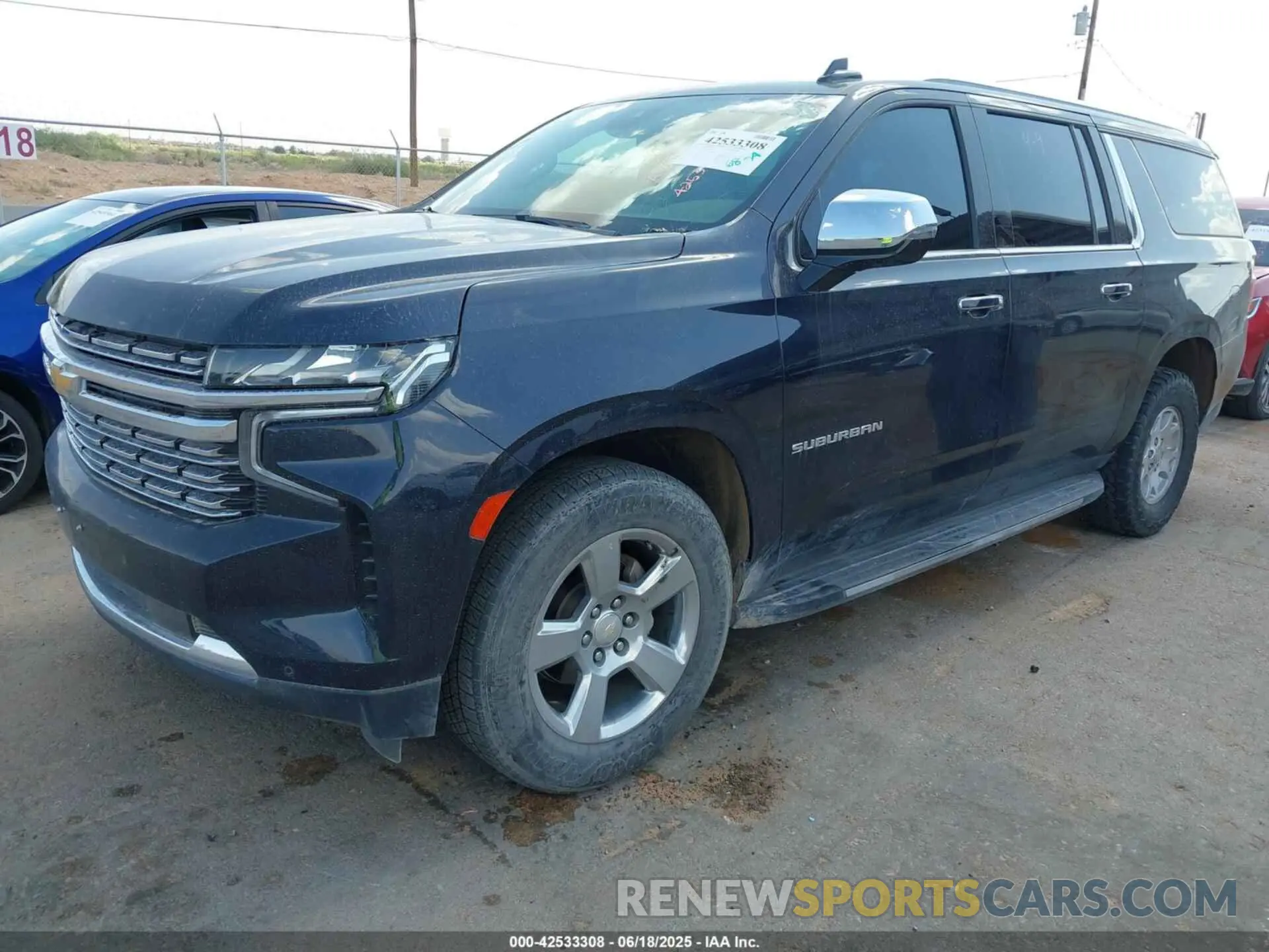 2 Фотография поврежденного автомобиля 1GNSCFKD4PR364065 CHEVROLET SUBURBAN 2023