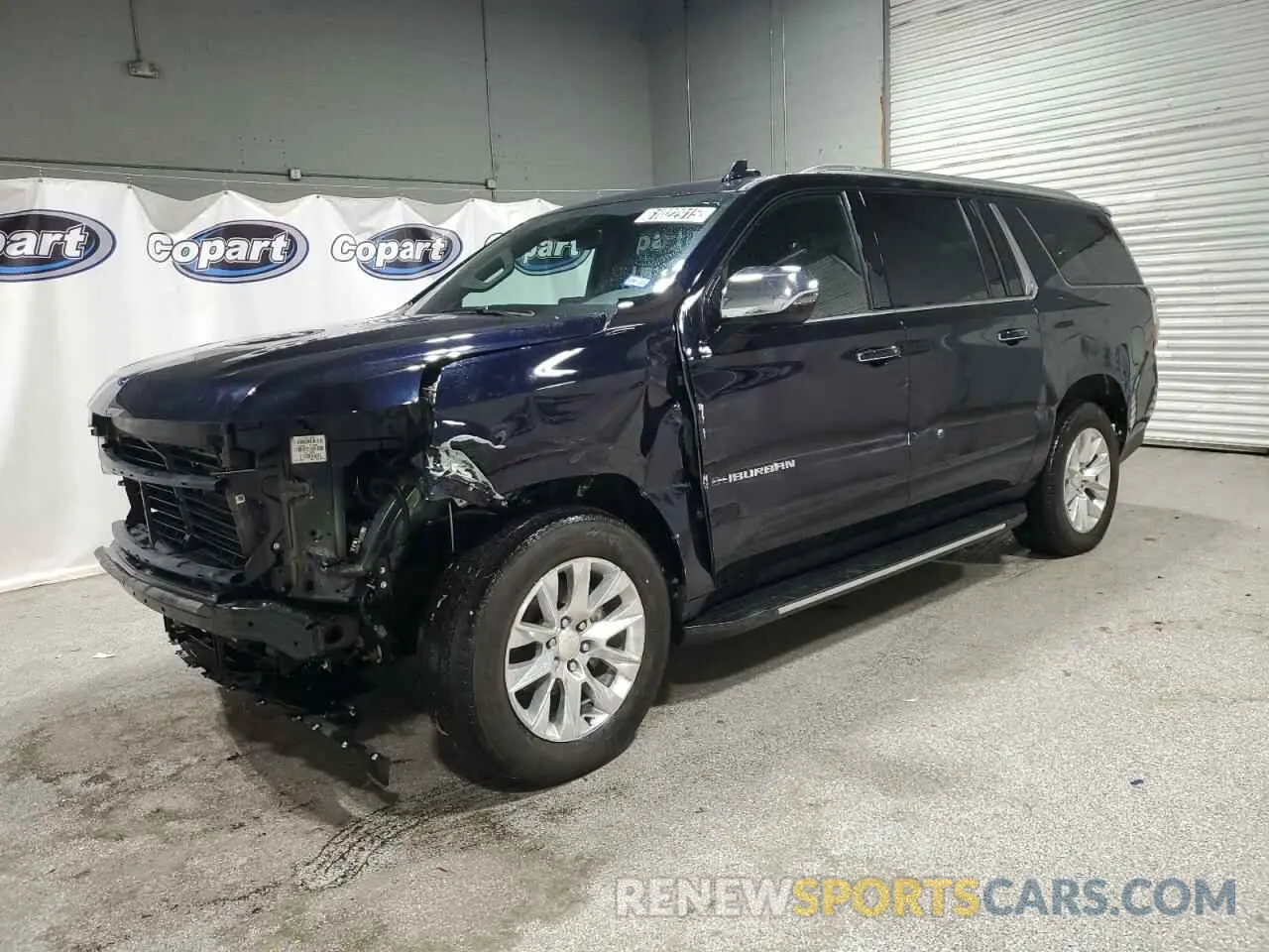 1 Фотография поврежденного автомобиля 1GNSCFKD4PR527765 CHEVROLET SUBURBAN 2023