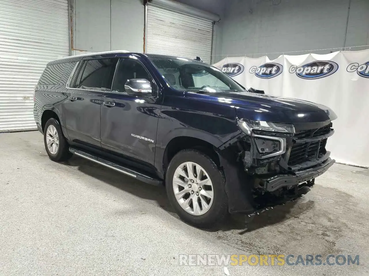 4 Фотография поврежденного автомобиля 1GNSCFKD4PR527765 CHEVROLET SUBURBAN 2023