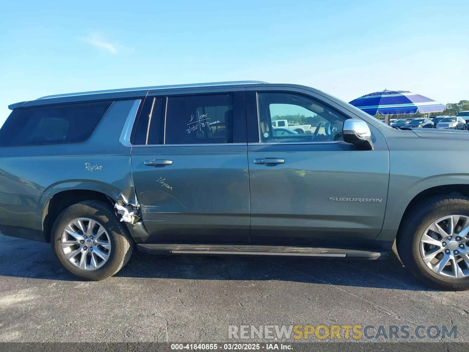 13 Photograph of a damaged car 1GNSCFKD6PR517741 CHEVROLET SUBURBAN 2023