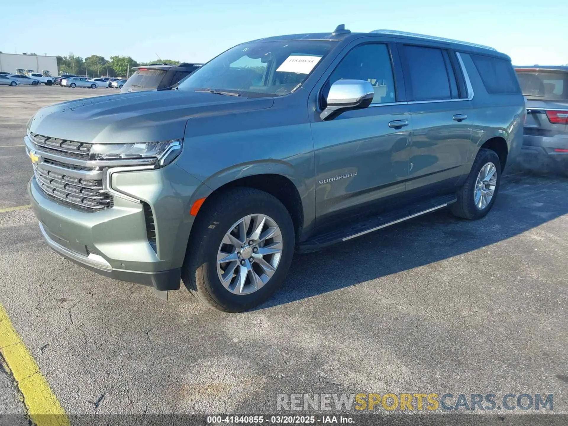 2 Photograph of a damaged car 1GNSCFKD6PR517741 CHEVROLET SUBURBAN 2023