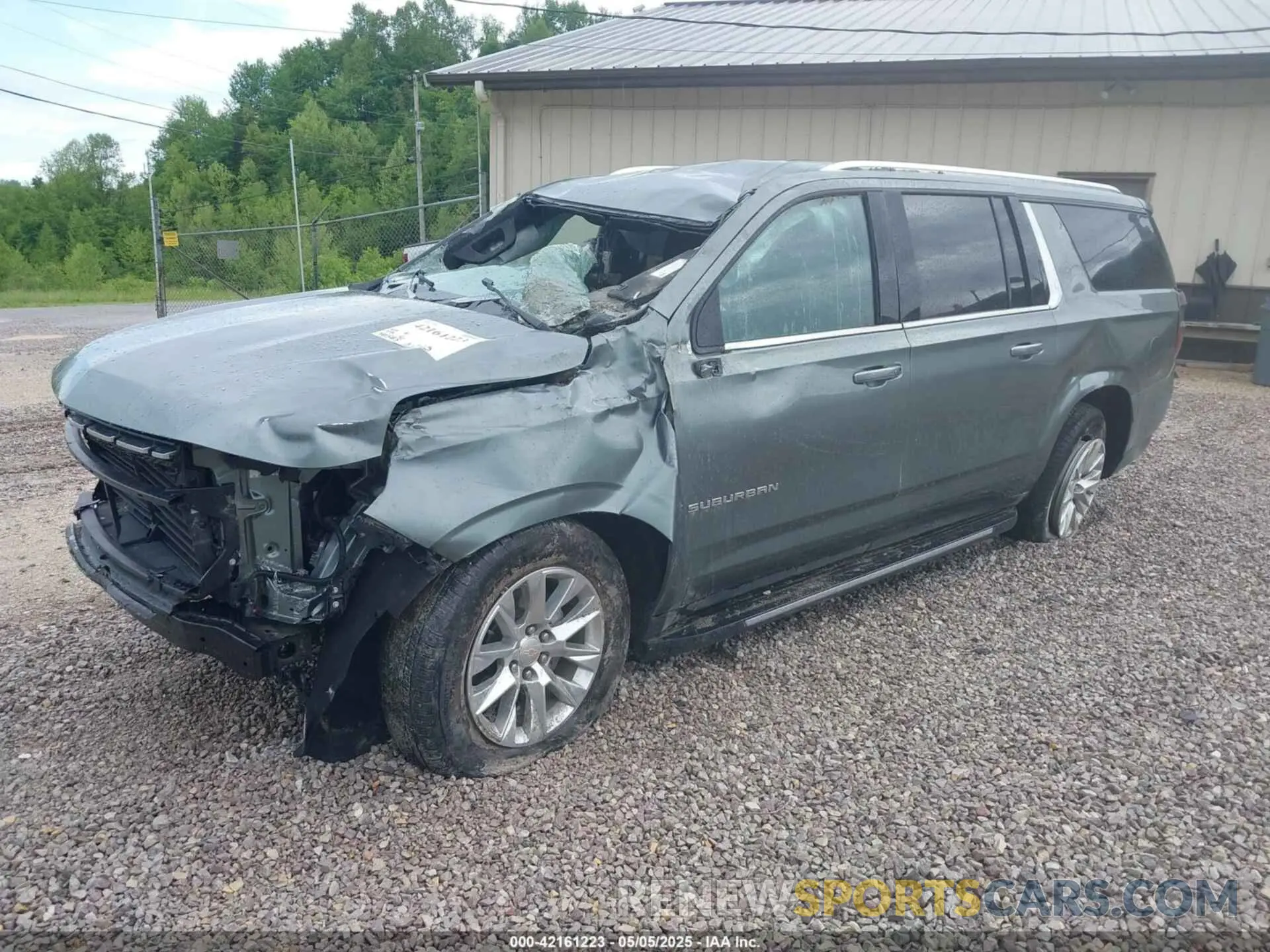 2 Фотография поврежденного автомобиля 1GNSCFKD7PR463950 CHEVROLET SUBURBAN 2023
