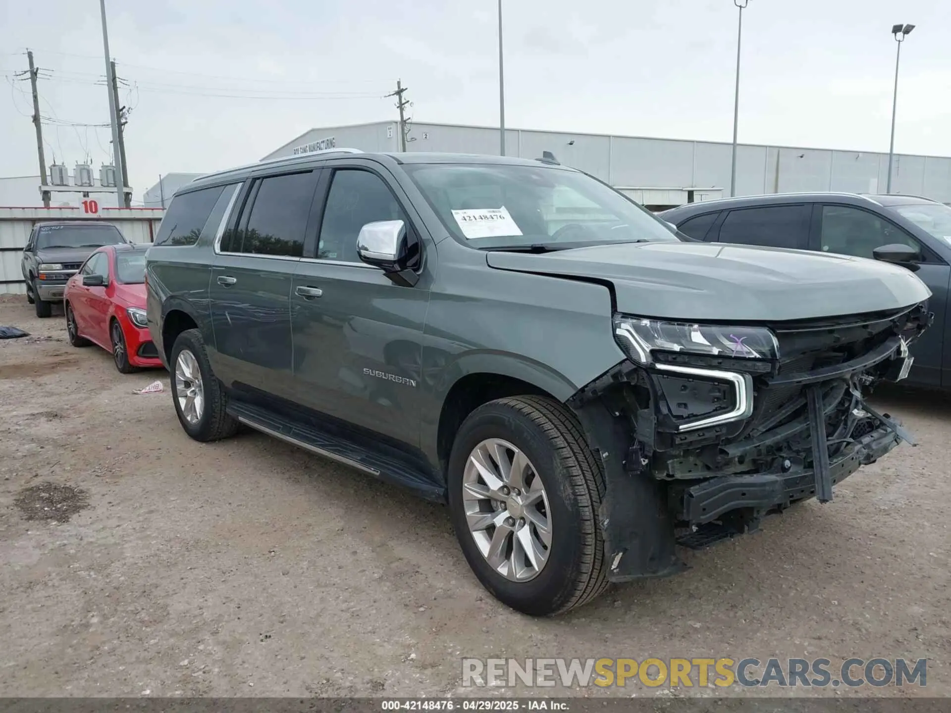 1 Фотография поврежденного автомобиля 1GNSCFKD8PR362870 CHEVROLET SUBURBAN 2023