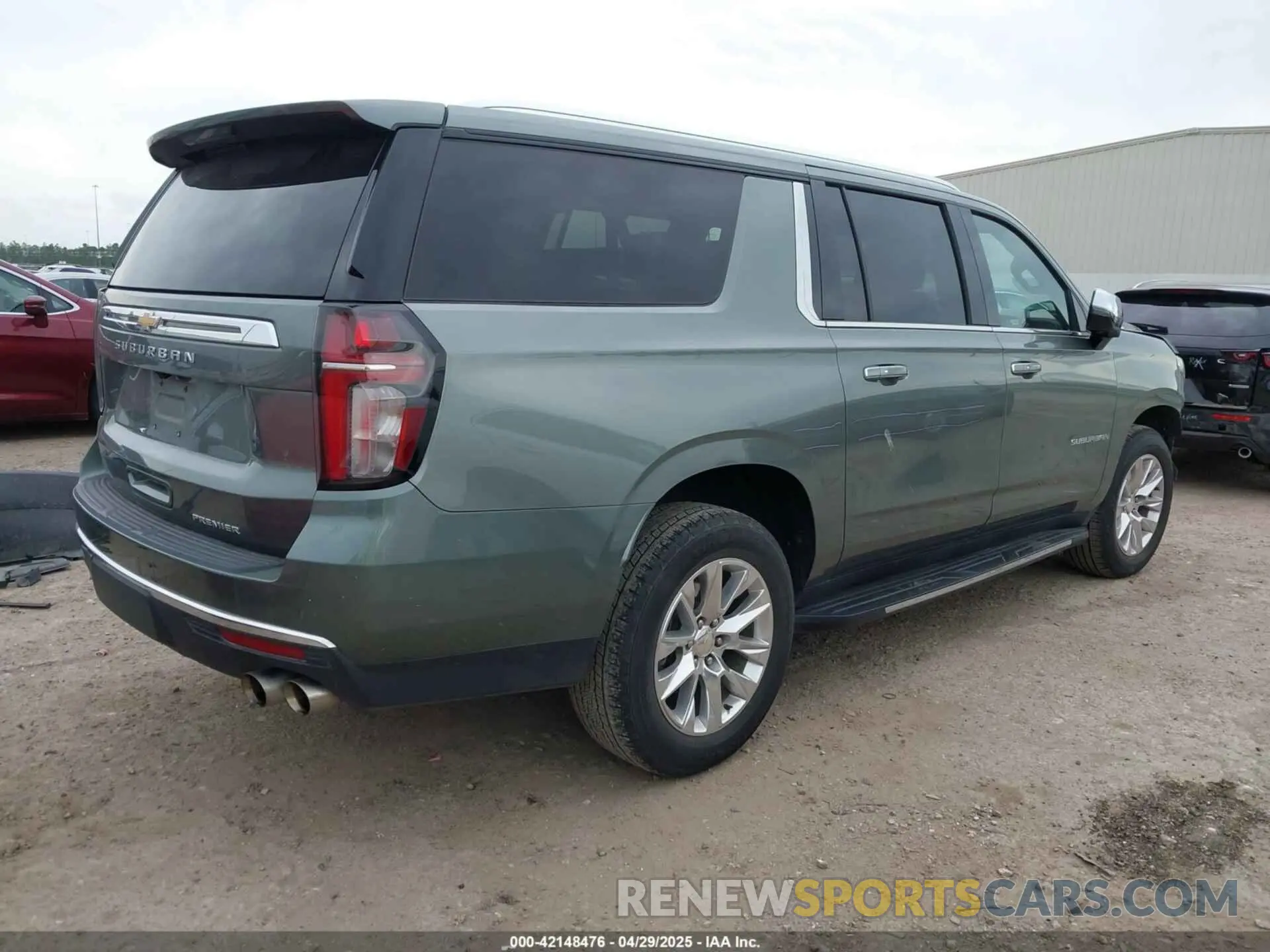 4 Фотография поврежденного автомобиля 1GNSCFKD8PR362870 CHEVROLET SUBURBAN 2023