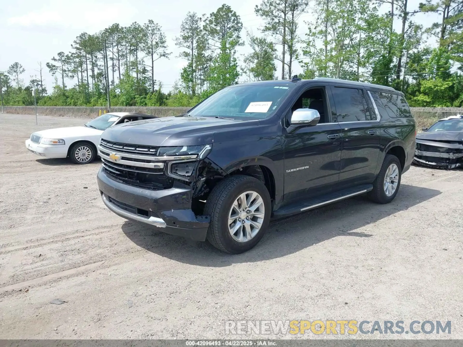 2 Фотография поврежденного автомобиля 1GNSCFKD8PR479381 CHEVROLET SUBURBAN 2023
